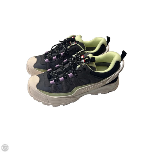 Shoes Hiking By Hunter In Green & Grey, Size: 7