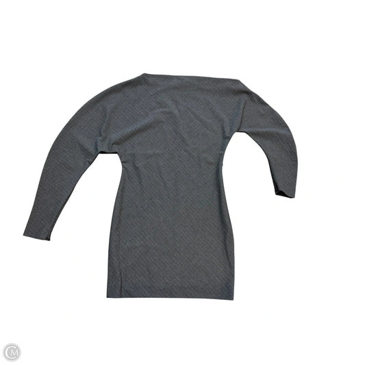 Dress Casual Short By Zara In Grey, Size: M