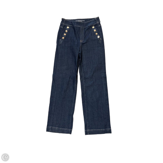 Jeans Wide Leg By Chicos In Blue Denim, Size: 4
