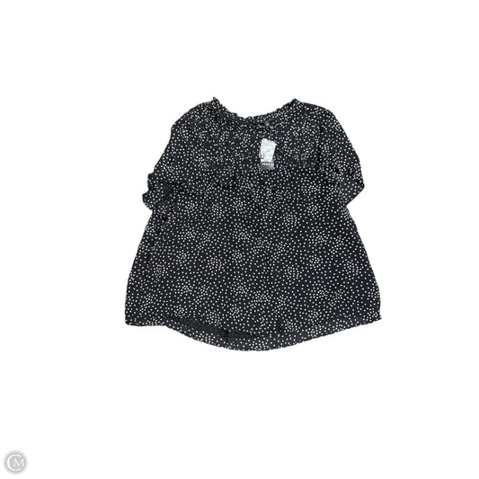 Blouse Sleeveless By Torrid In Black & White, Size: 2x