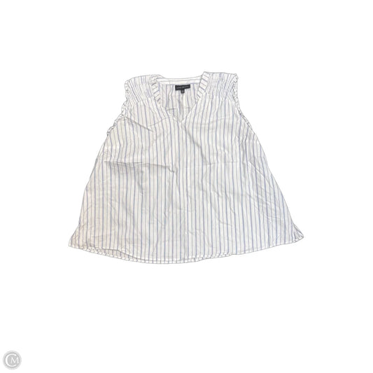 Top Sleeveless By Lane Bryant In White, Size: 20