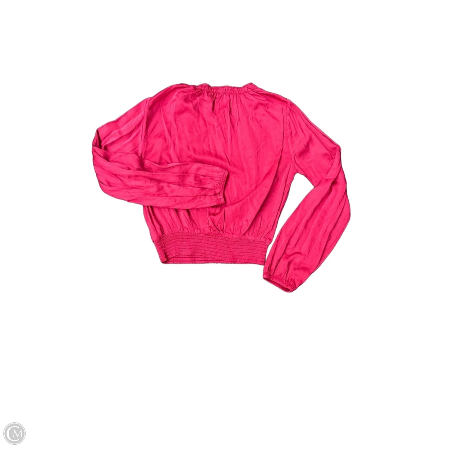 Blouse Long Sleeve By Cloth & Stone In Pink, Size: Xs