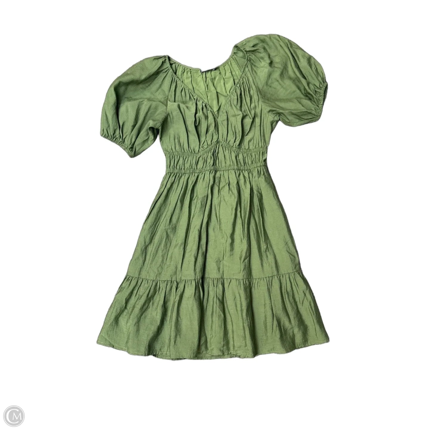 Dress Casual Midi By Vineyard Vines In Green, Size: Xs