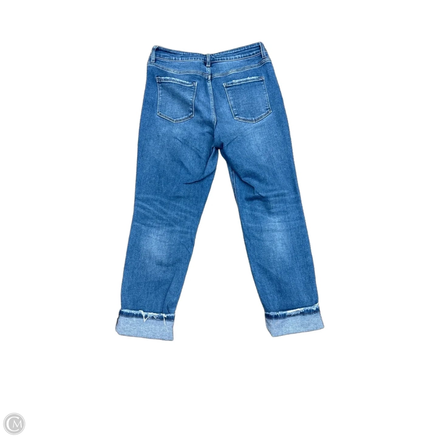 Jeans Straight By Flying Monkey In Blue Denim, Size: 10