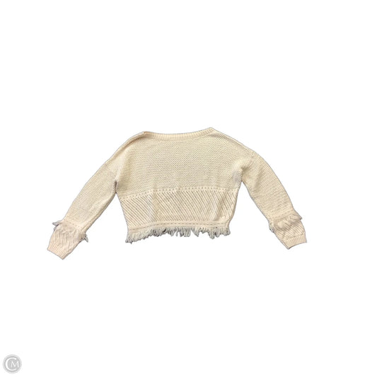 Sweater By Fate In Cream, Size: S