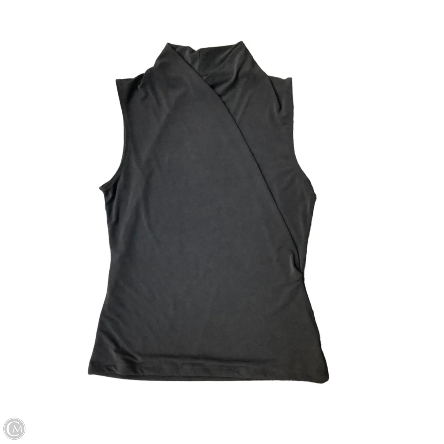 Top Sleeveless By Tahari In Black, Size: S