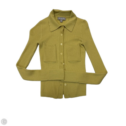 Top Long Sleeve By J. Crew In Yellow, Size: Xxs