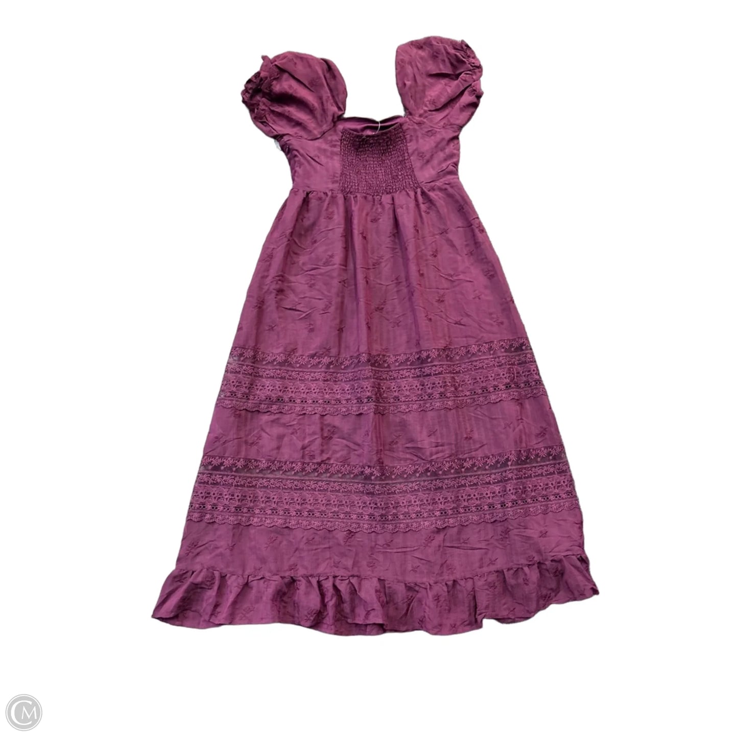 Dress Casual Maxi By And Now This In Purple, Size: L
