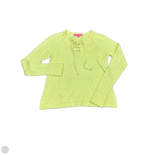 Sweater Cardigan Designer By Lilly Pulitzer In Yellow, Size: Xs