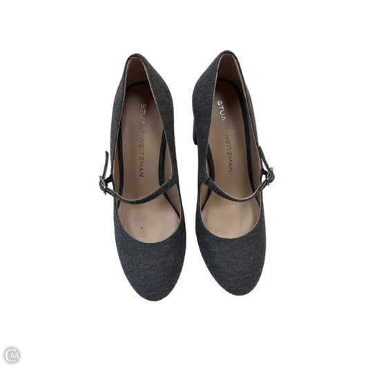 Shoes Designer By Stuart Weitzman In Grey, Size: 8