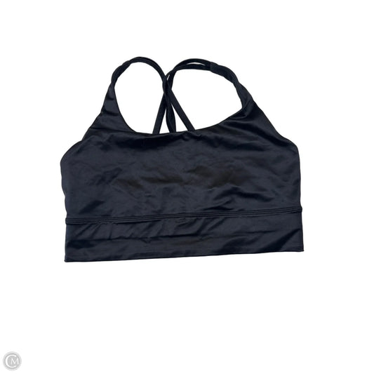 Athletic Bra By Lululemon In Black, Size: 8