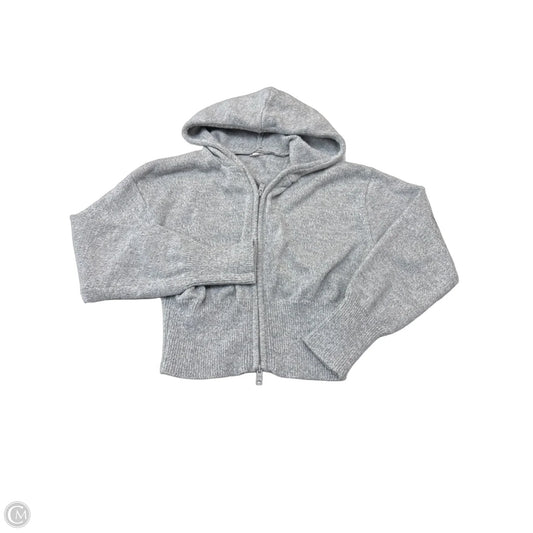 Sweater Cardigan By Garage In Grey, Size: L