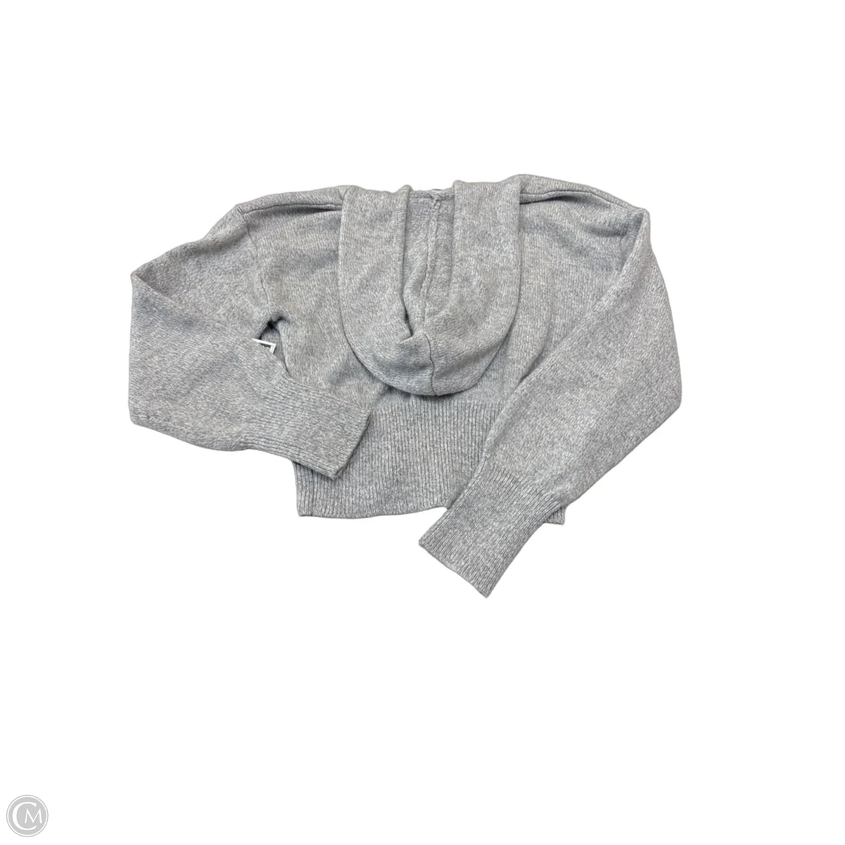 Sweater Cardigan By Garage In Grey, Size: L