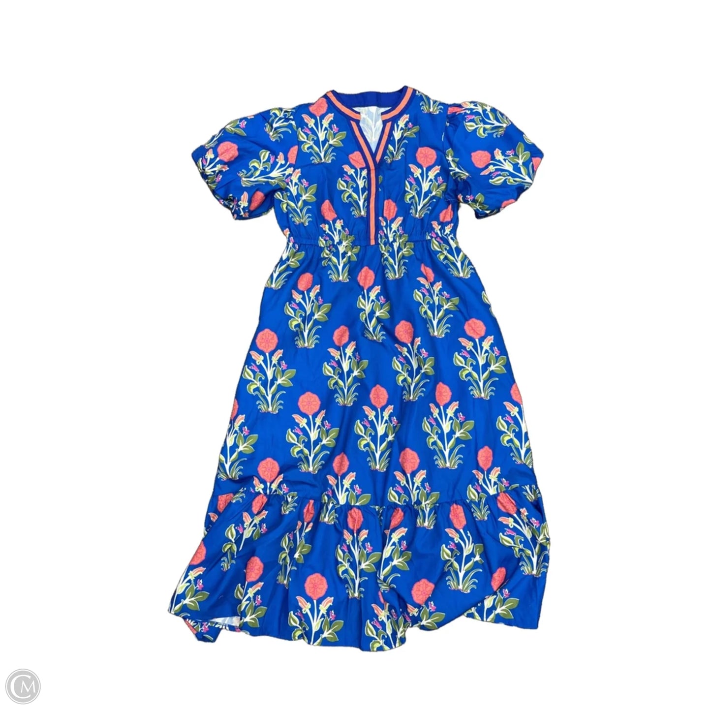 Dress Casual Maxi By Clothes Mentor In Blue, Size: L