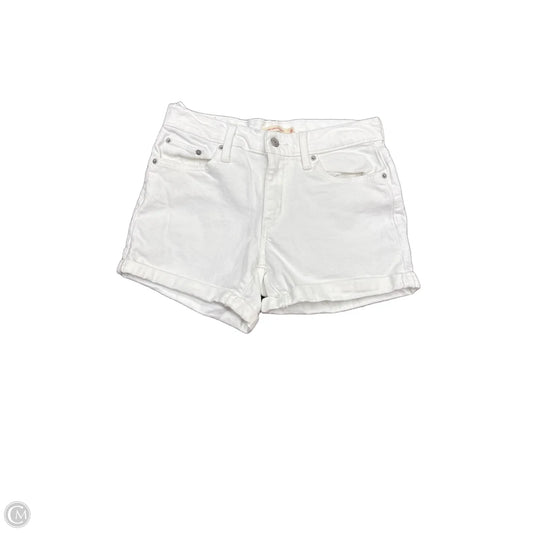 Shorts By Levis In White Denim, Size: 6