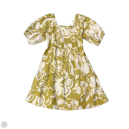 Dress Casual Short By Mlle Gabrielle In Green, Size: S