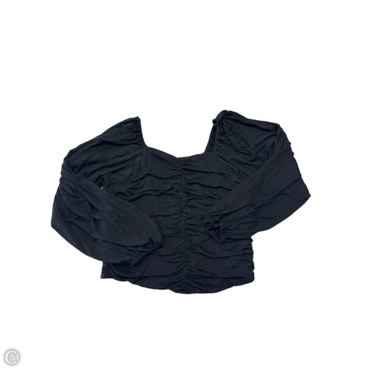 Top Long Sleeve By Dear John In Black, Size: L