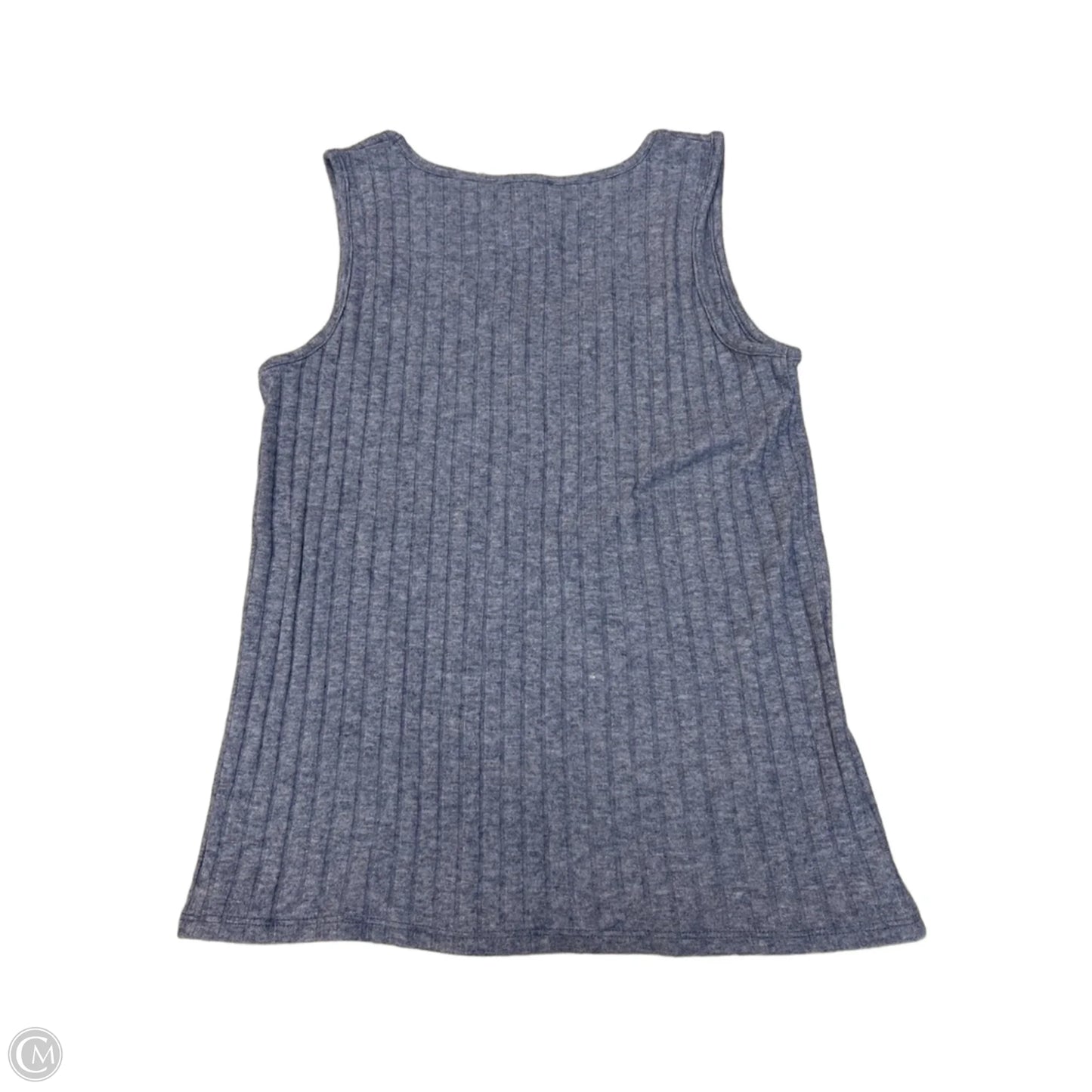 Top Sleeveless Basic By Zenana In Blue, Size: L