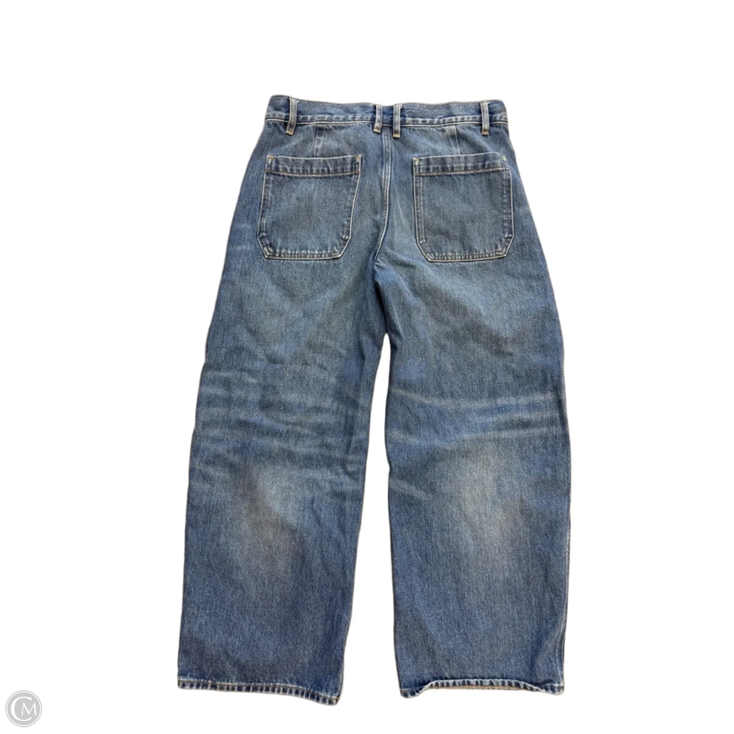 Jeans Wide Leg By J. Crew In Blue Denim, Size: 8