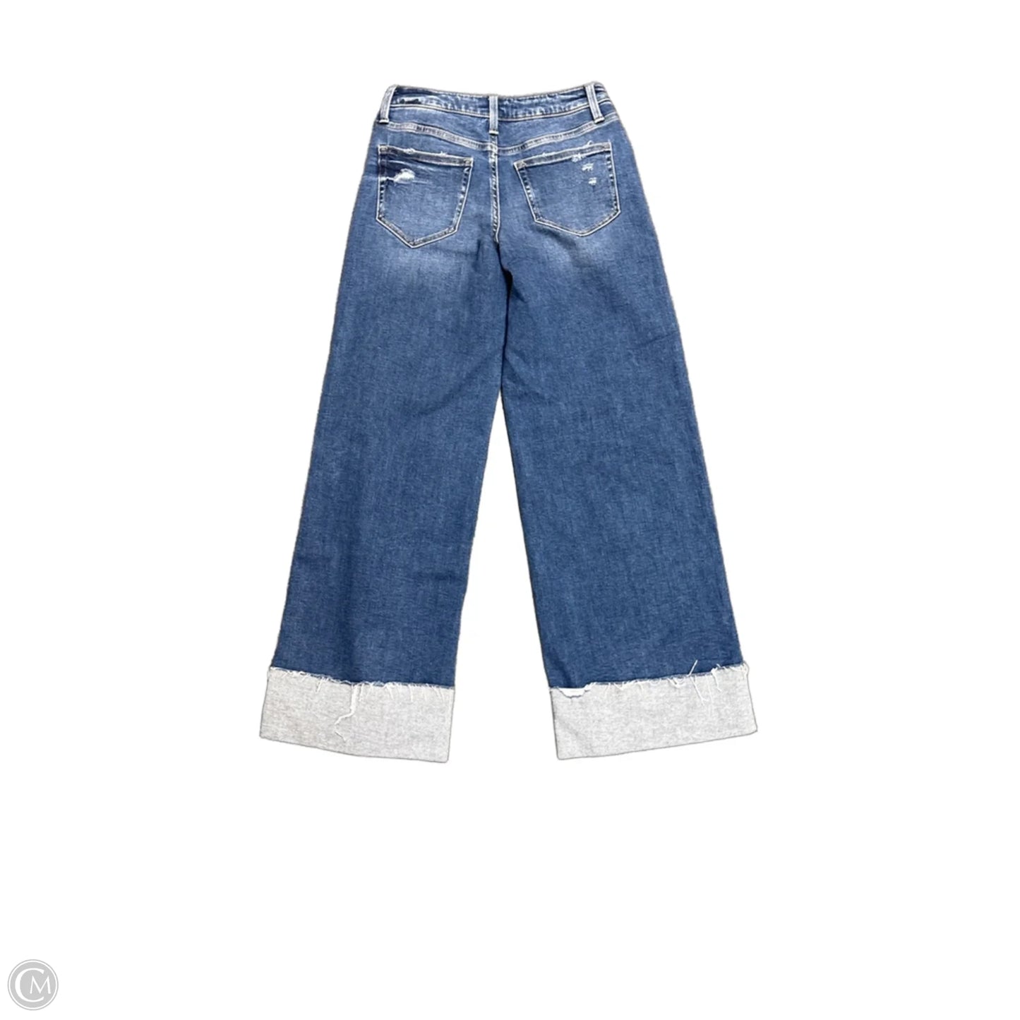 Jeans Flared By Flying Monkey In Blue Denim, Size: 4