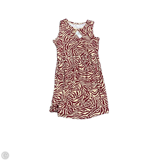 Dress Casual Short By Maurices In Animal Print, Size: M