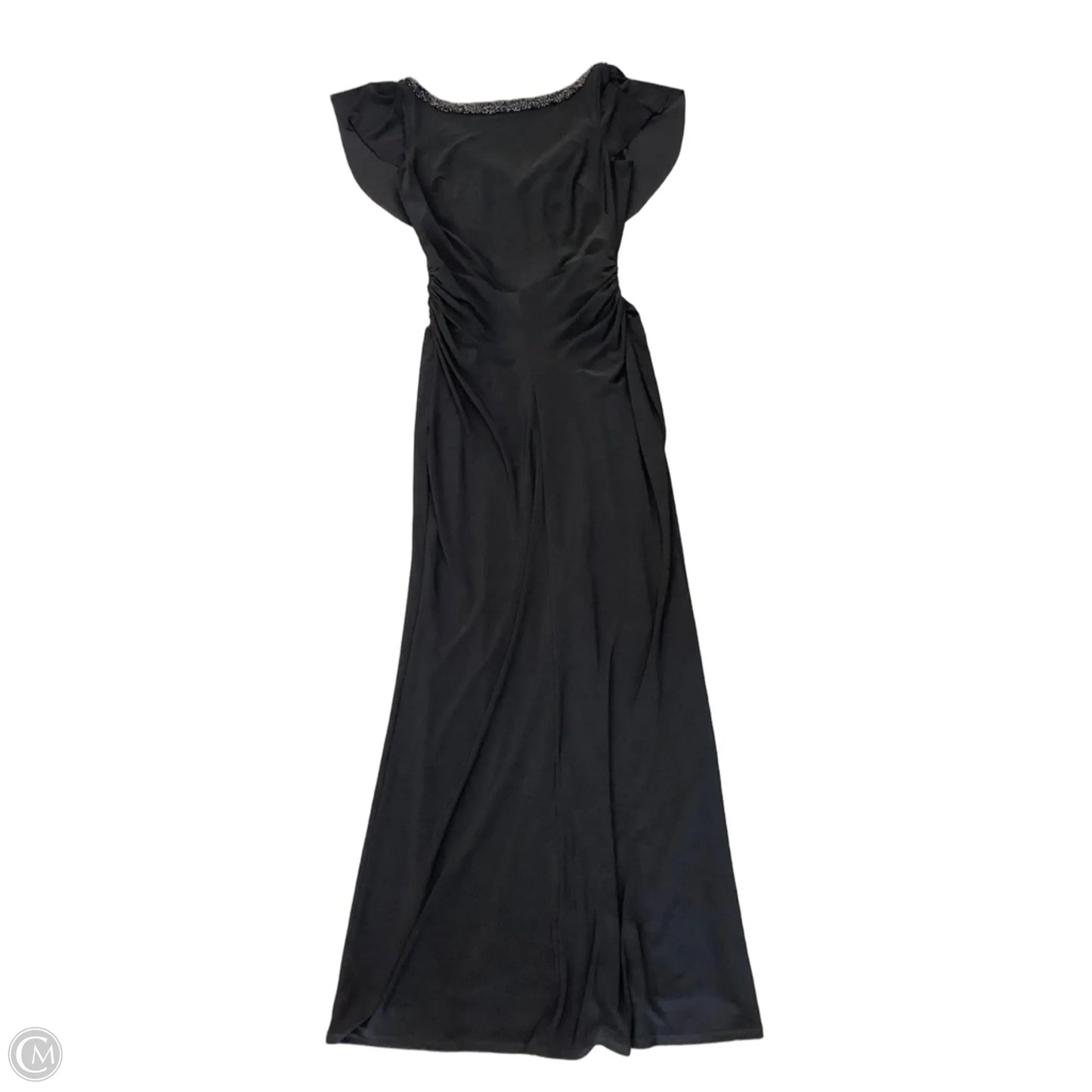 Dress Party Long By Lauren By Ralph Lauren In Black, Size: 6