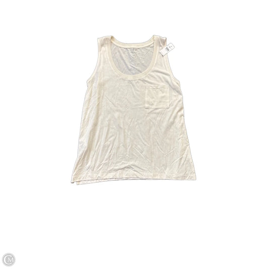 Top Sleeveless Basic By Lou And Grey In White, Size: L