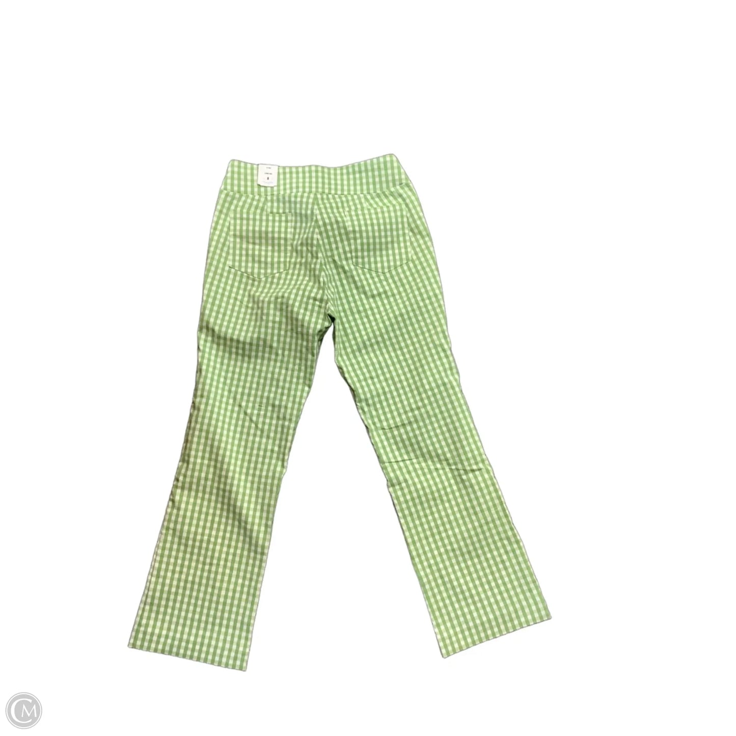 Pants Cropped By J Mclaughlin In Green & White, Size: 8