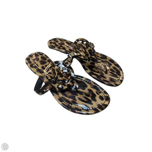 Sandals Designer By Tory Burch In Animal Print, Size: 7