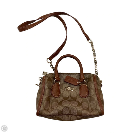 Crossbody Designer By Coach, Size: Small