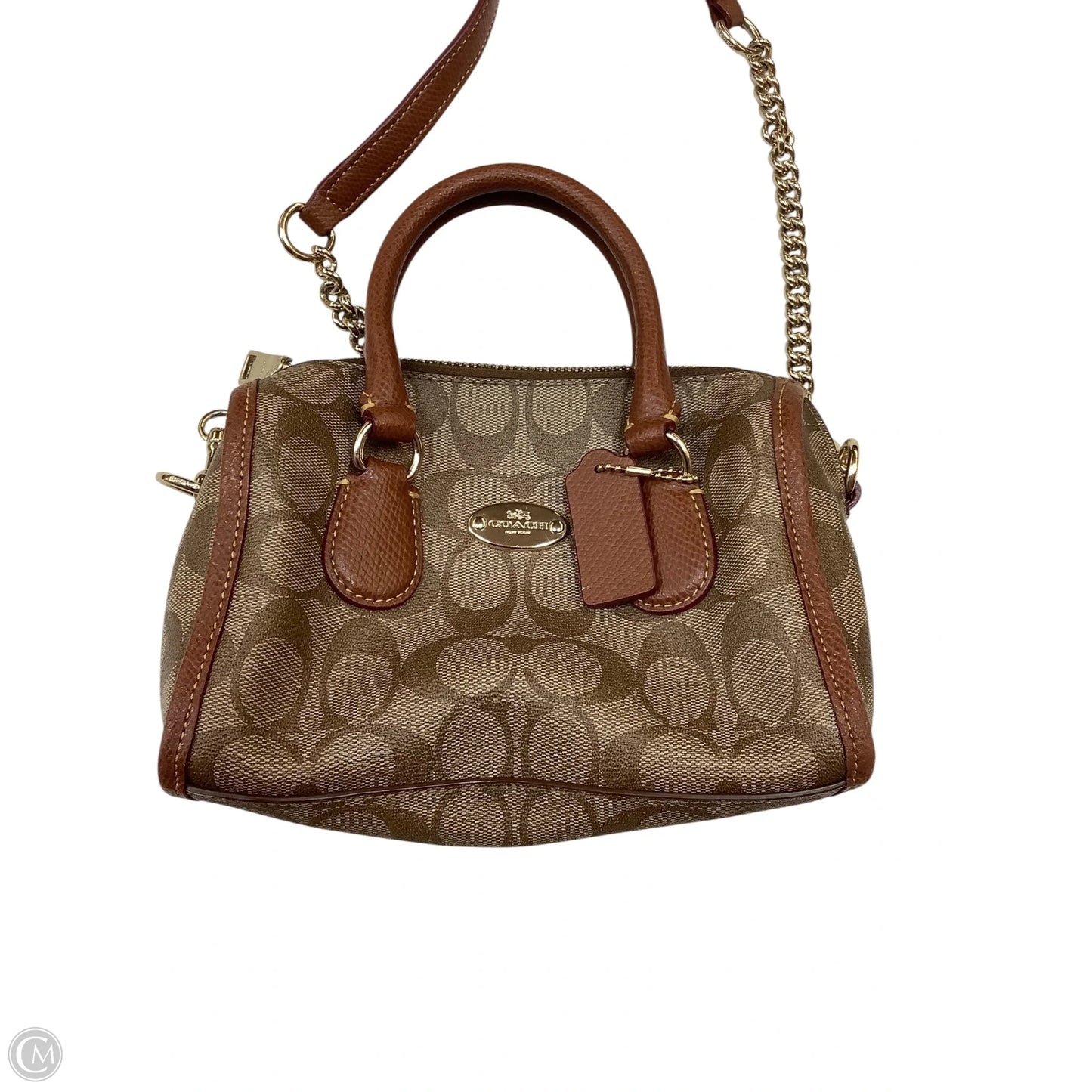 Crossbody Designer By Coach, Size: Small