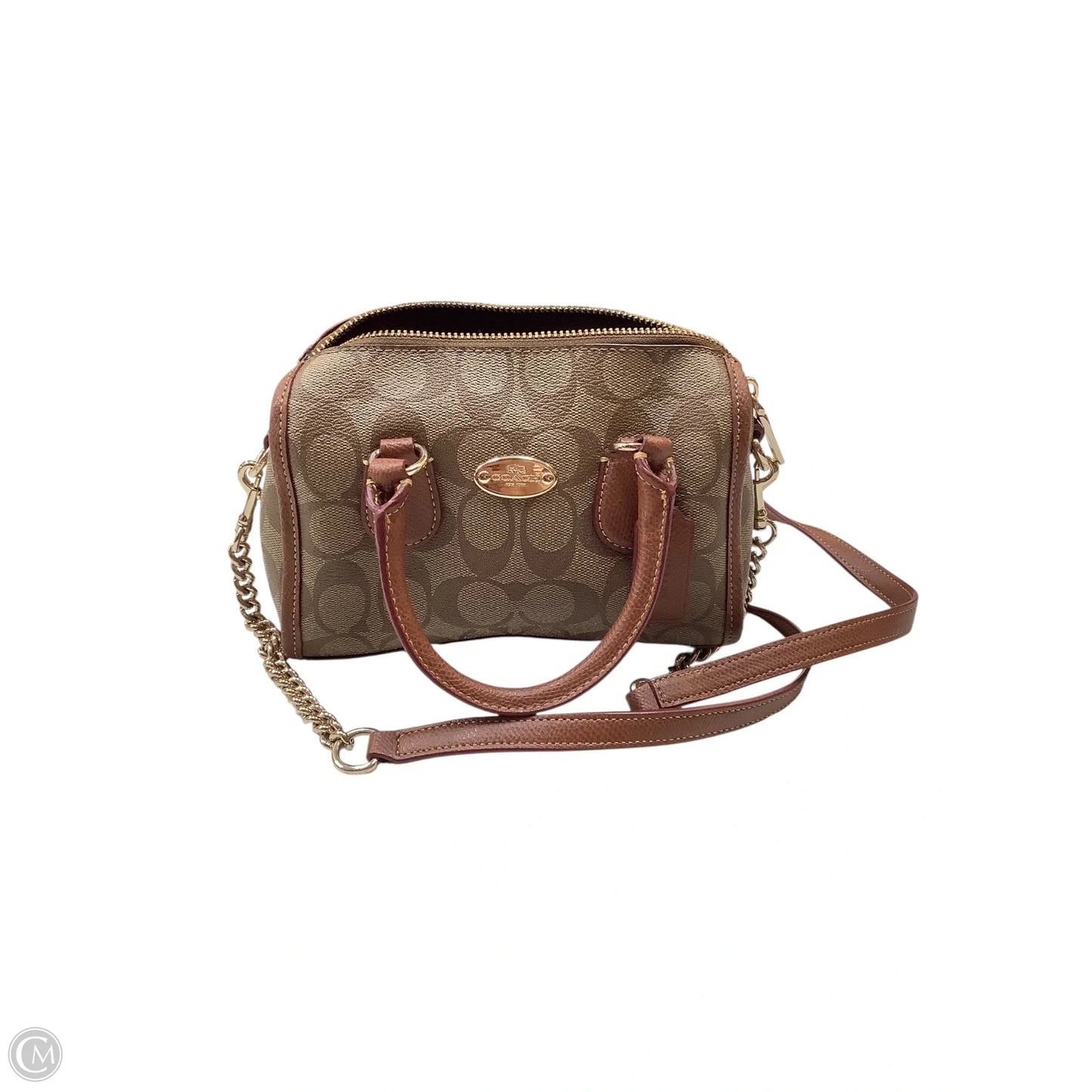 Crossbody Designer By Coach, Size: Small