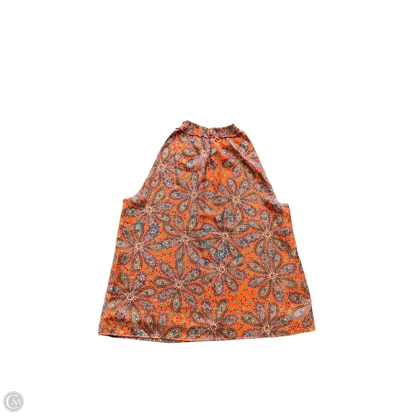 Top Sleeveless Basic By Thml In Orange, Size: M