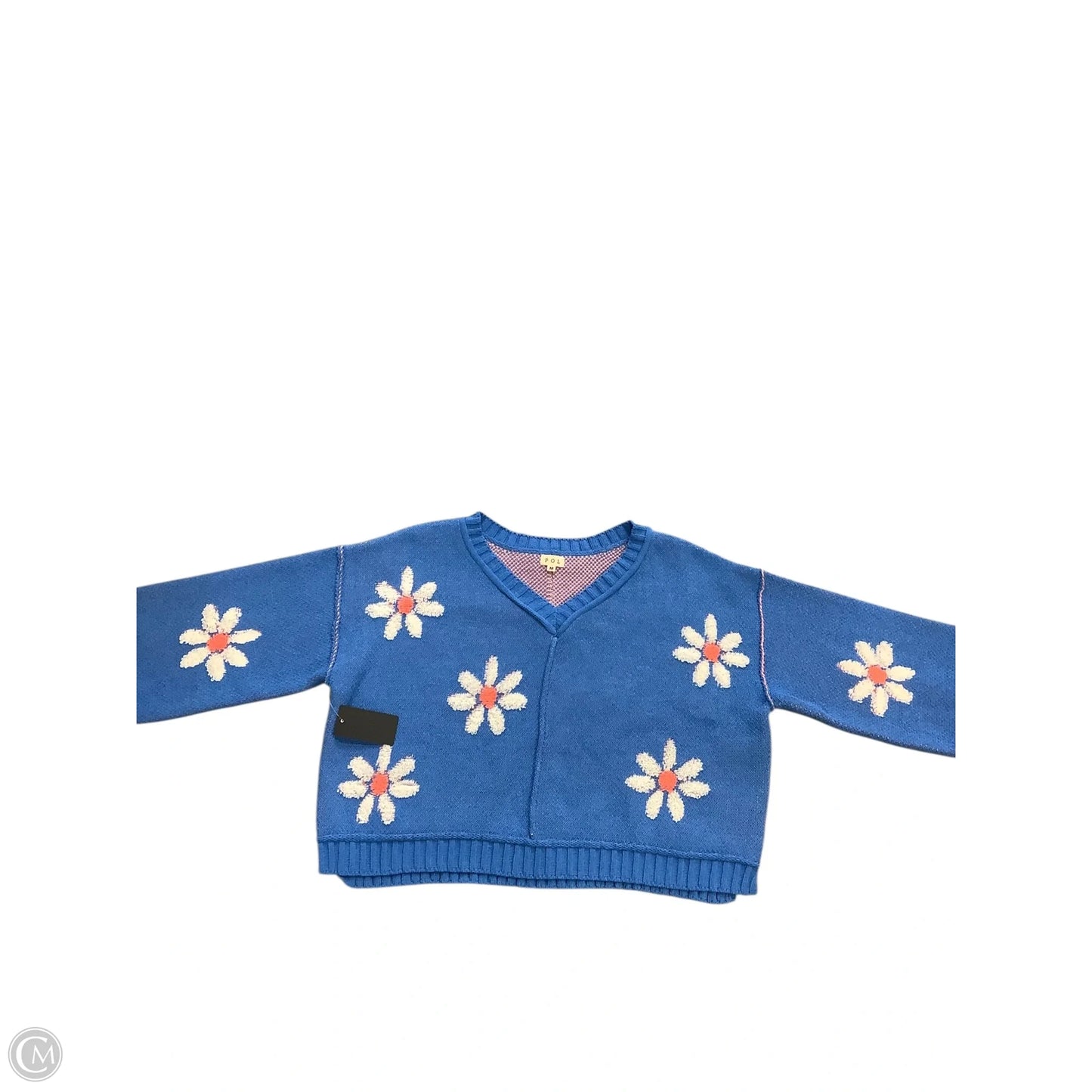 Sweater By Pol In Blue, Size: M