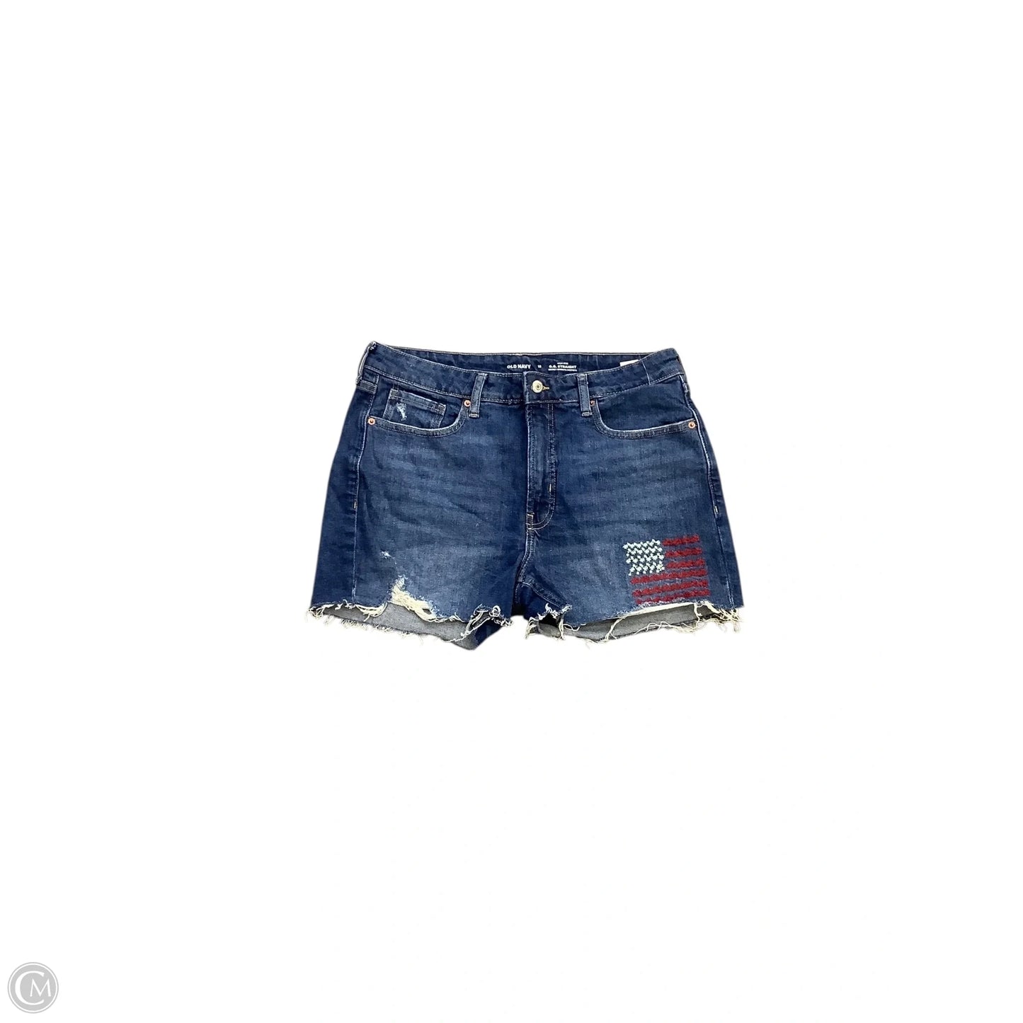 Shorts By Old Navy In Blue Denim, Size: 12