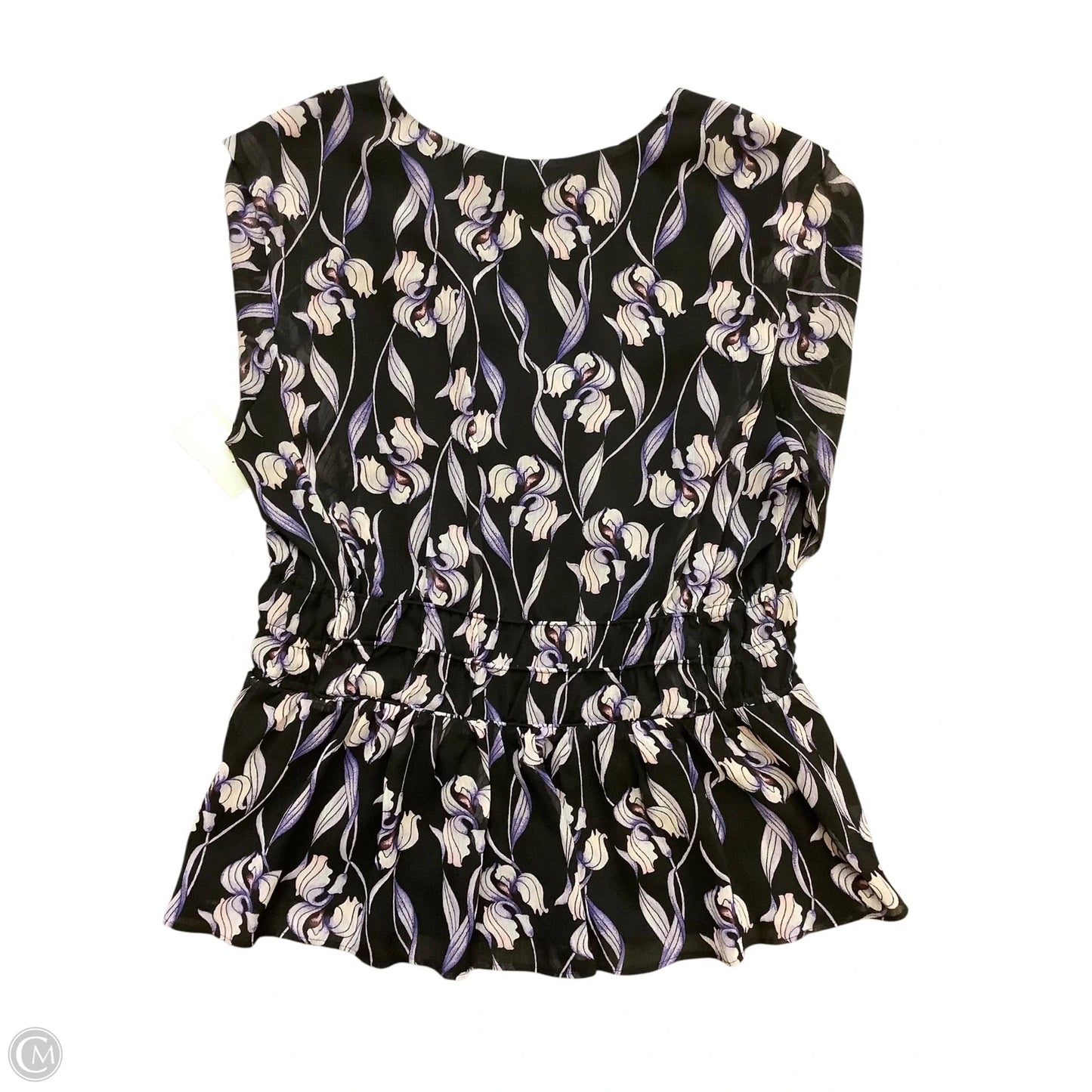 Blouse Long Sleeve By White House Black Market In Purple, Size: S