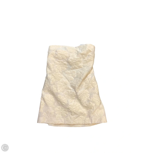 Dress Casual Short By Anthropologie In Tan, Size: 6