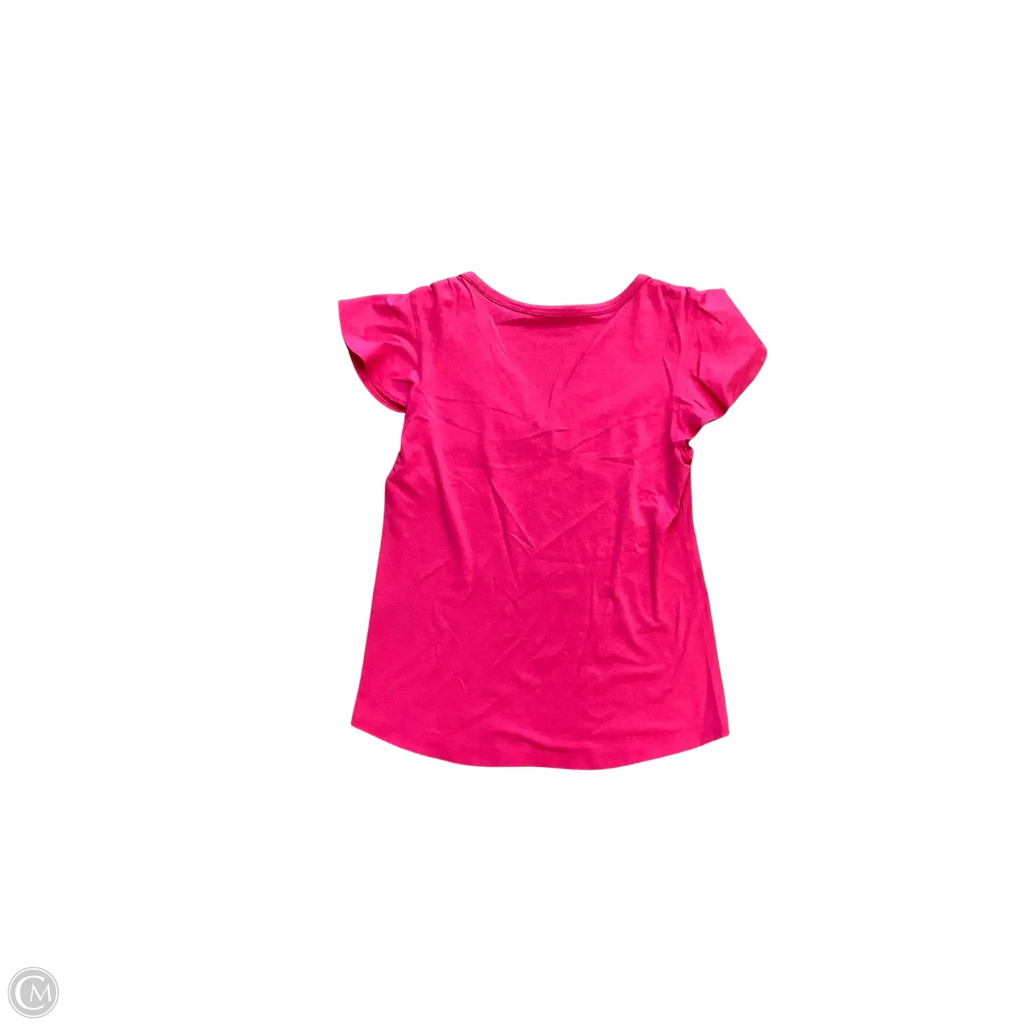 Top Short Sleeve Basic By White House Black Market In Pink, Size: S