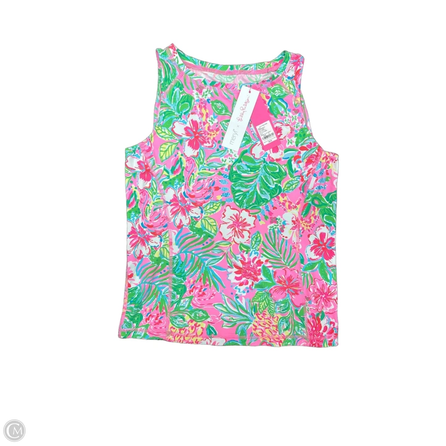 Top Sleeveless Designer By Lilly Pulitzer In Pink, Size: S
