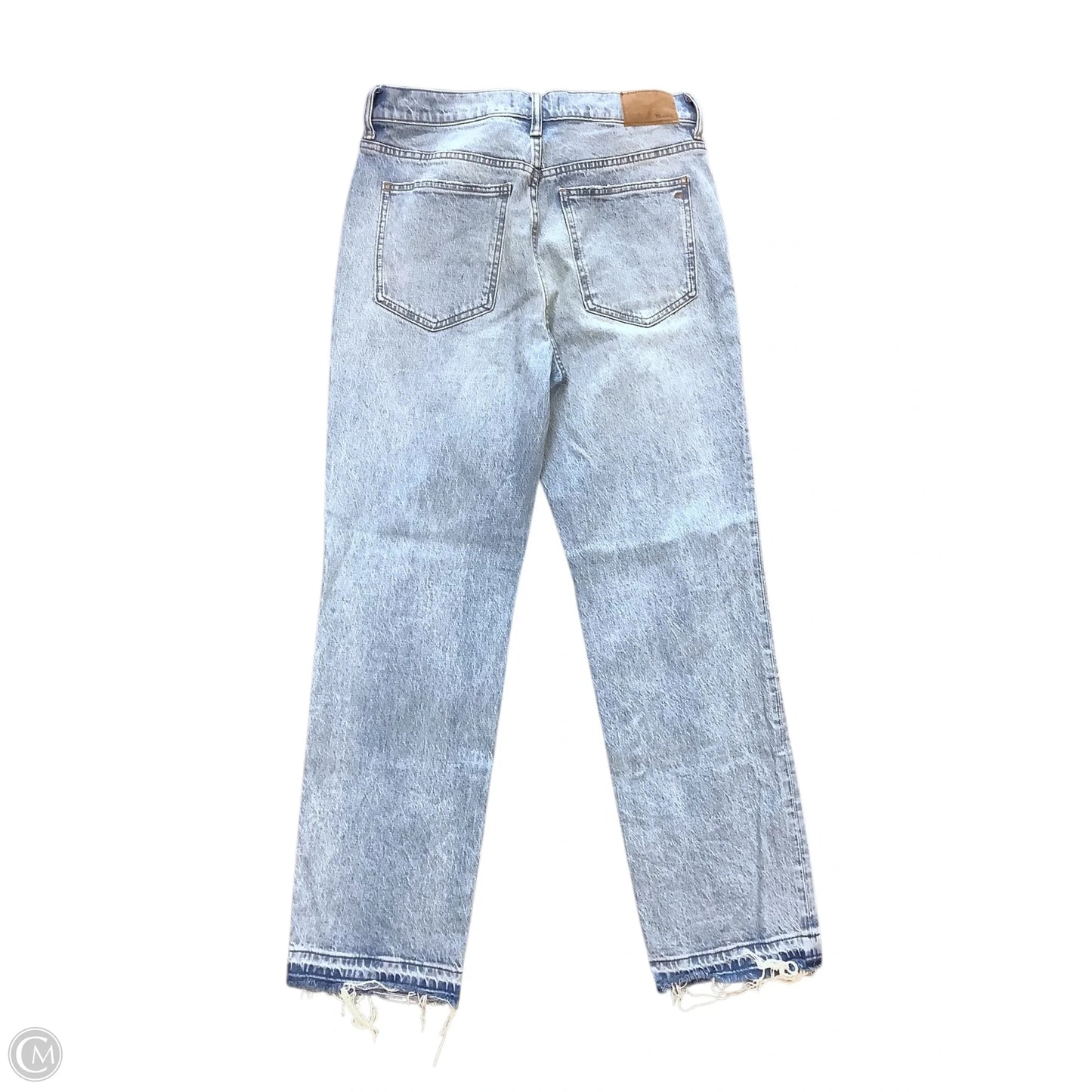 Jeans Straight By Madewell In Blue, Size: 8(29)
