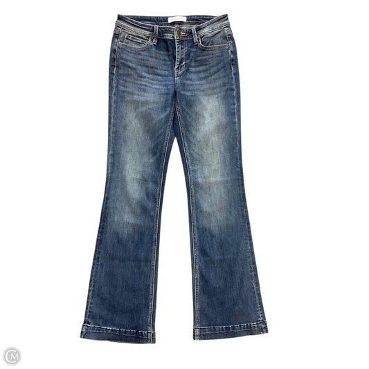 Jeans Straight By Flying Monkey In Blue Denim, Size: 6/8(28)