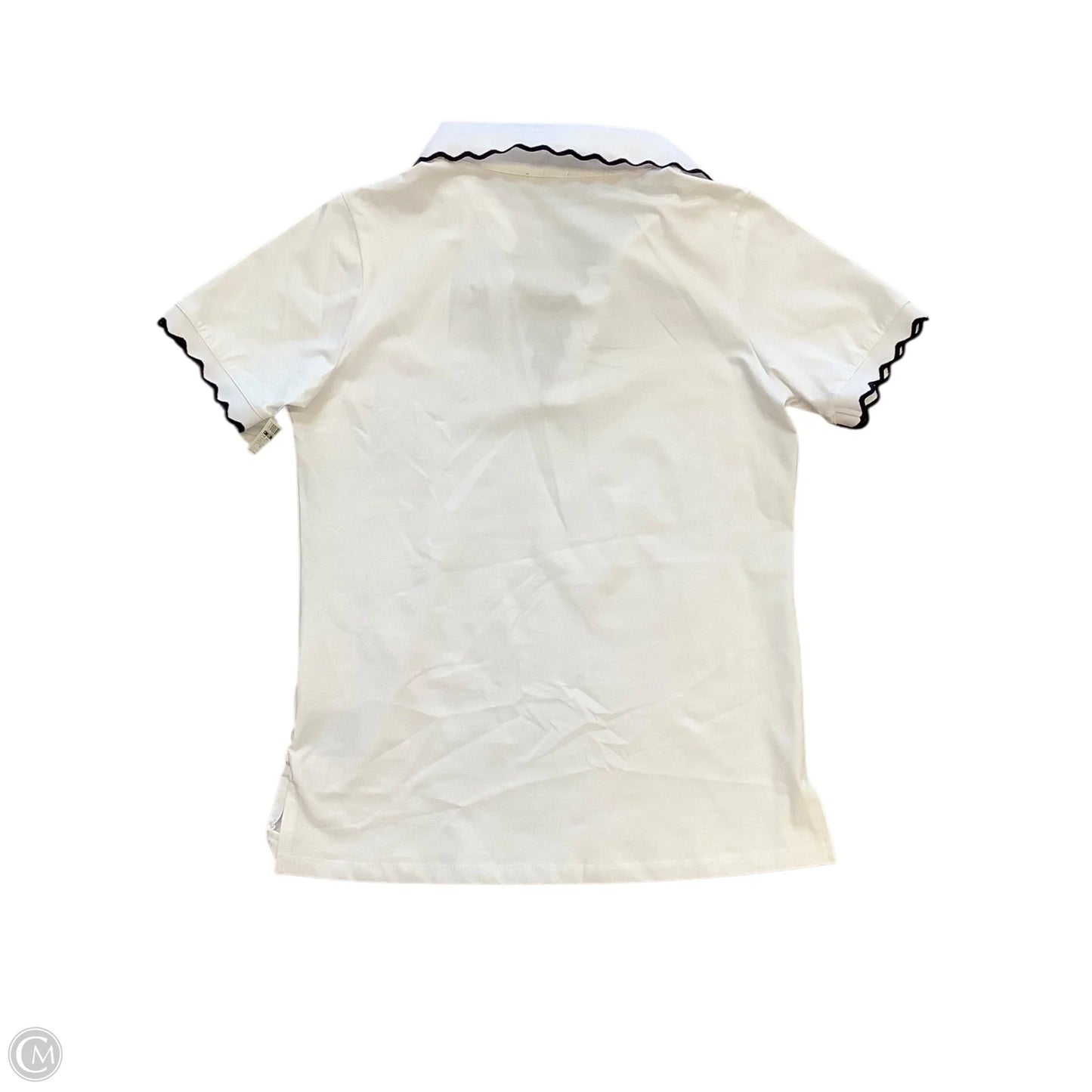 Top Short Sleeve By Cmc In White, Size: S