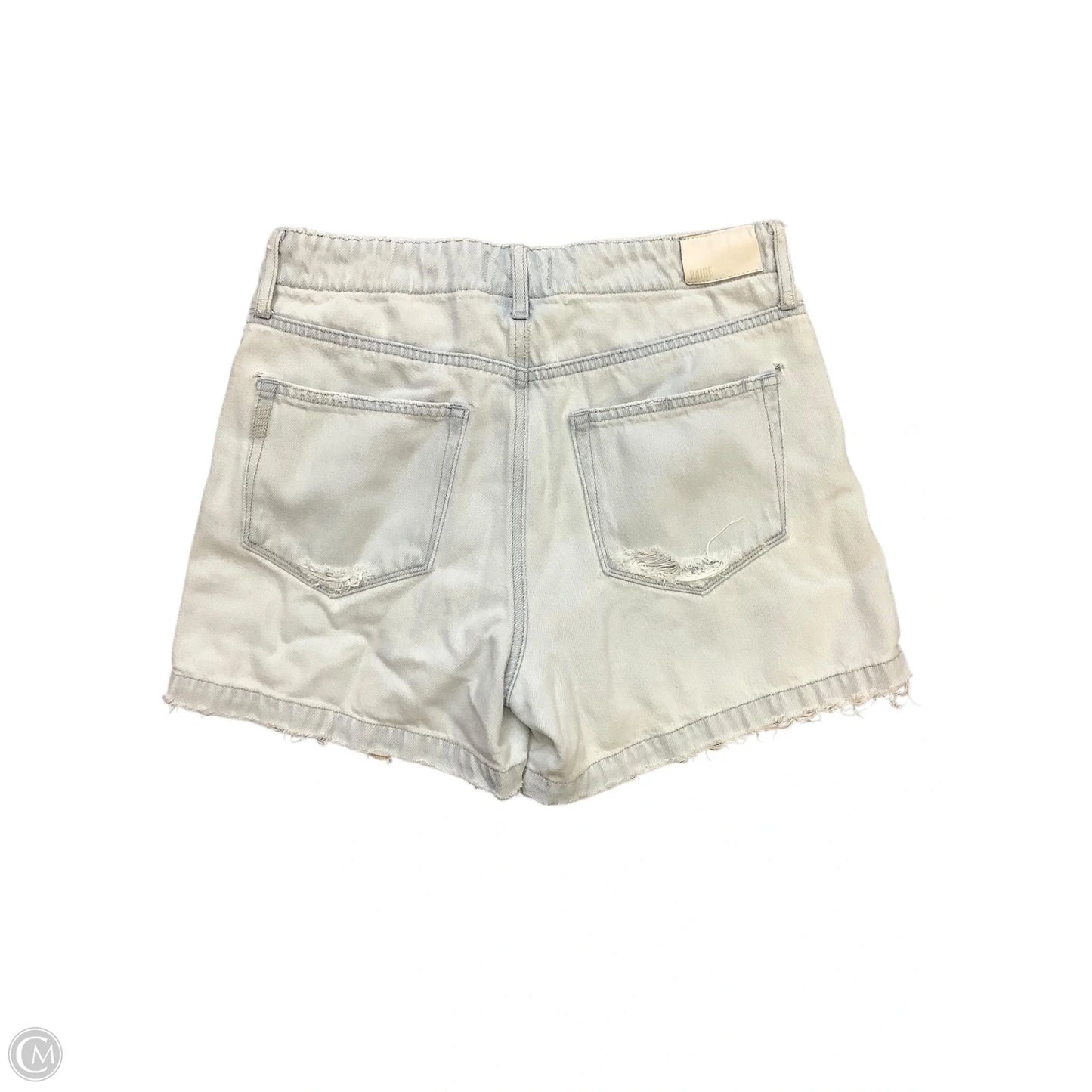 Shorts By Paige In Blue Denim, Size: 4