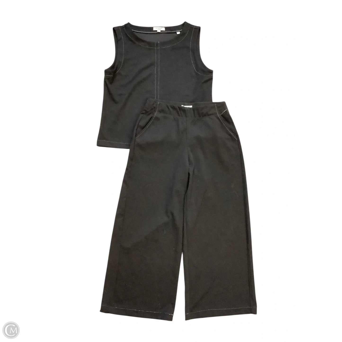Pants Set 2pc By Max Studio In Black, Size: S