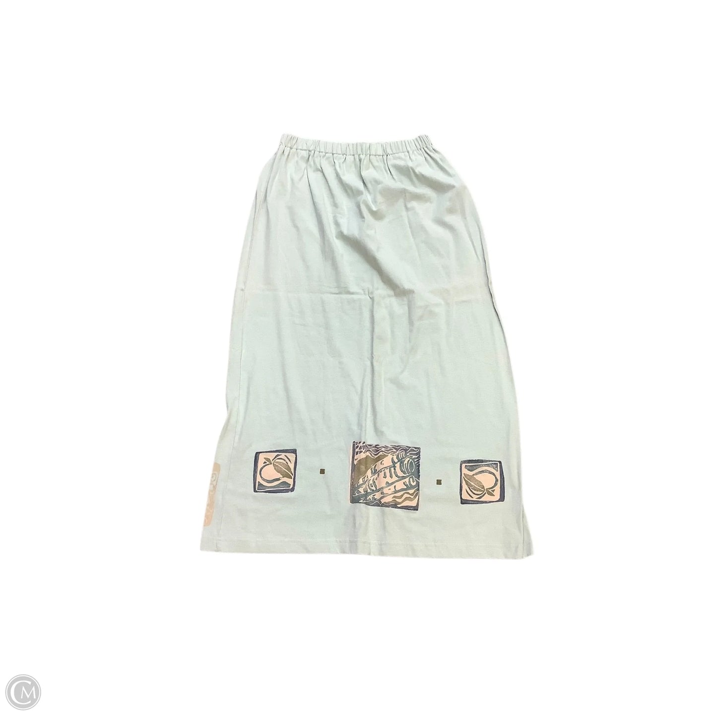 Skirt Maxi By Cma In Blue, Size: S