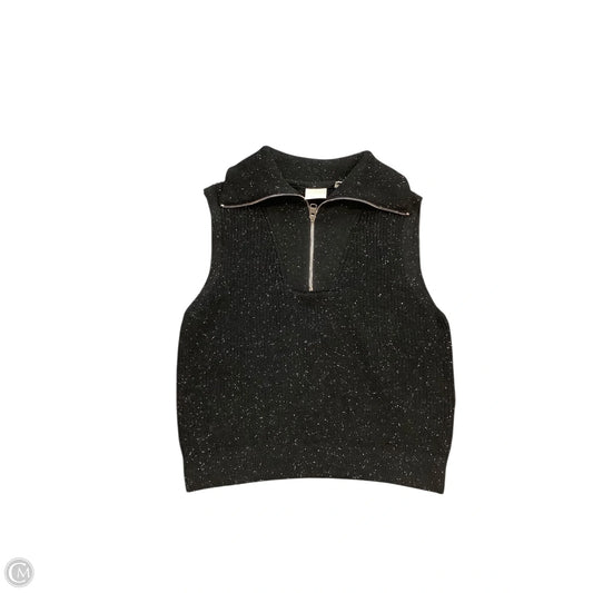 Sweater Short Sleeve By Varley In Black, Size: M