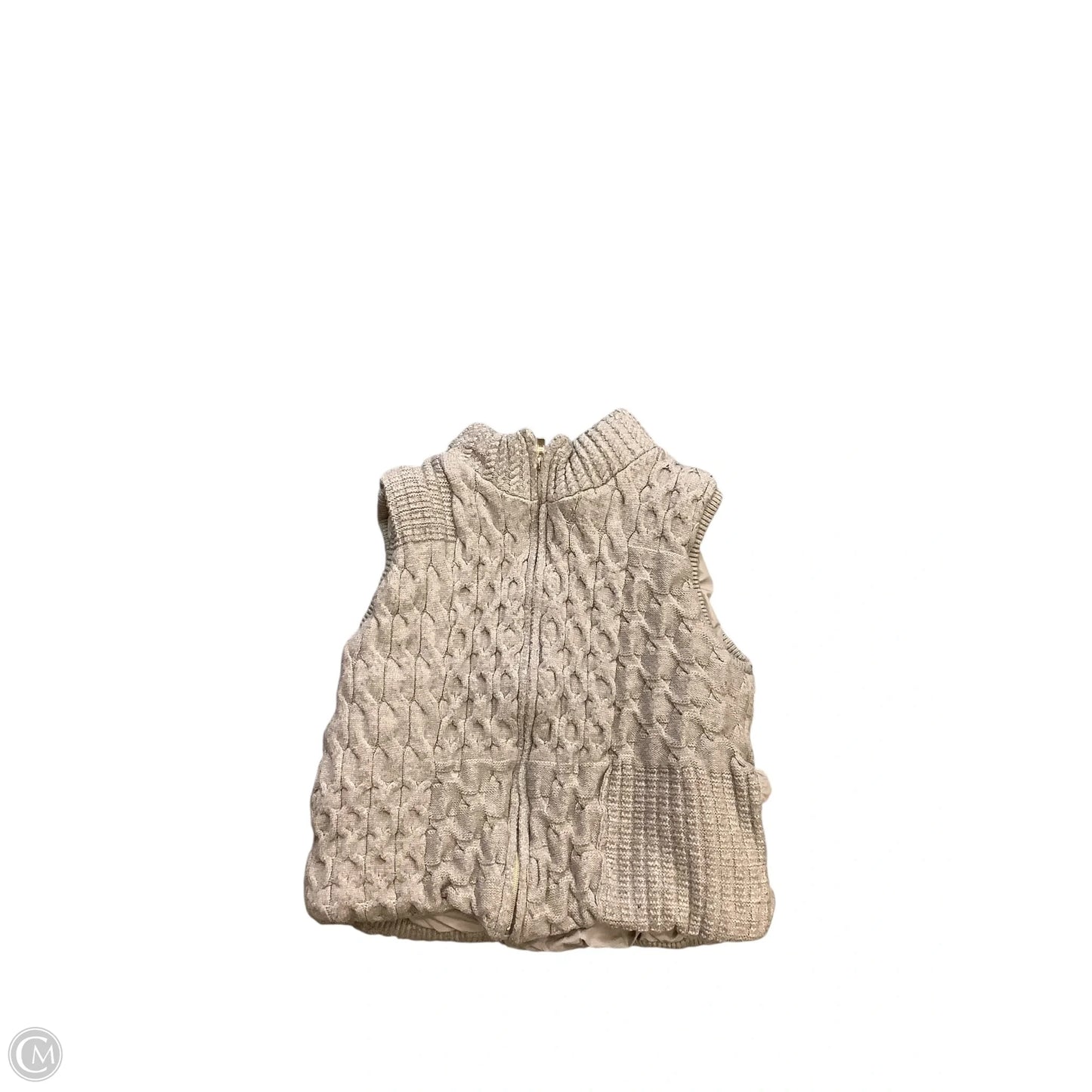 Vest Faux Fur & Sherpa By Joie In Tan, Size: L