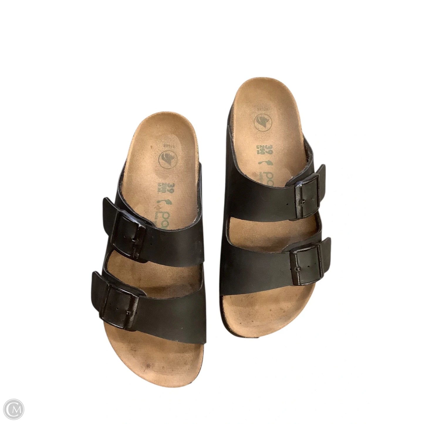 Sandals Flats By Papillion In Black, Size: 8.5