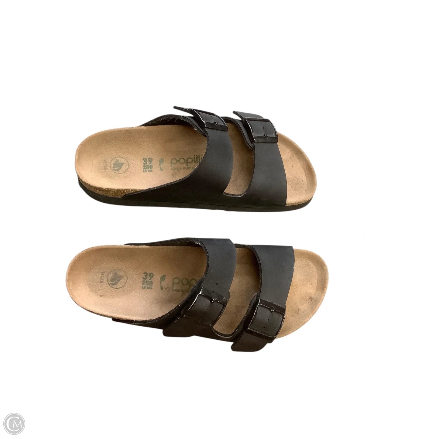 Sandals Flats By Papillion In Black, Size: 8.5