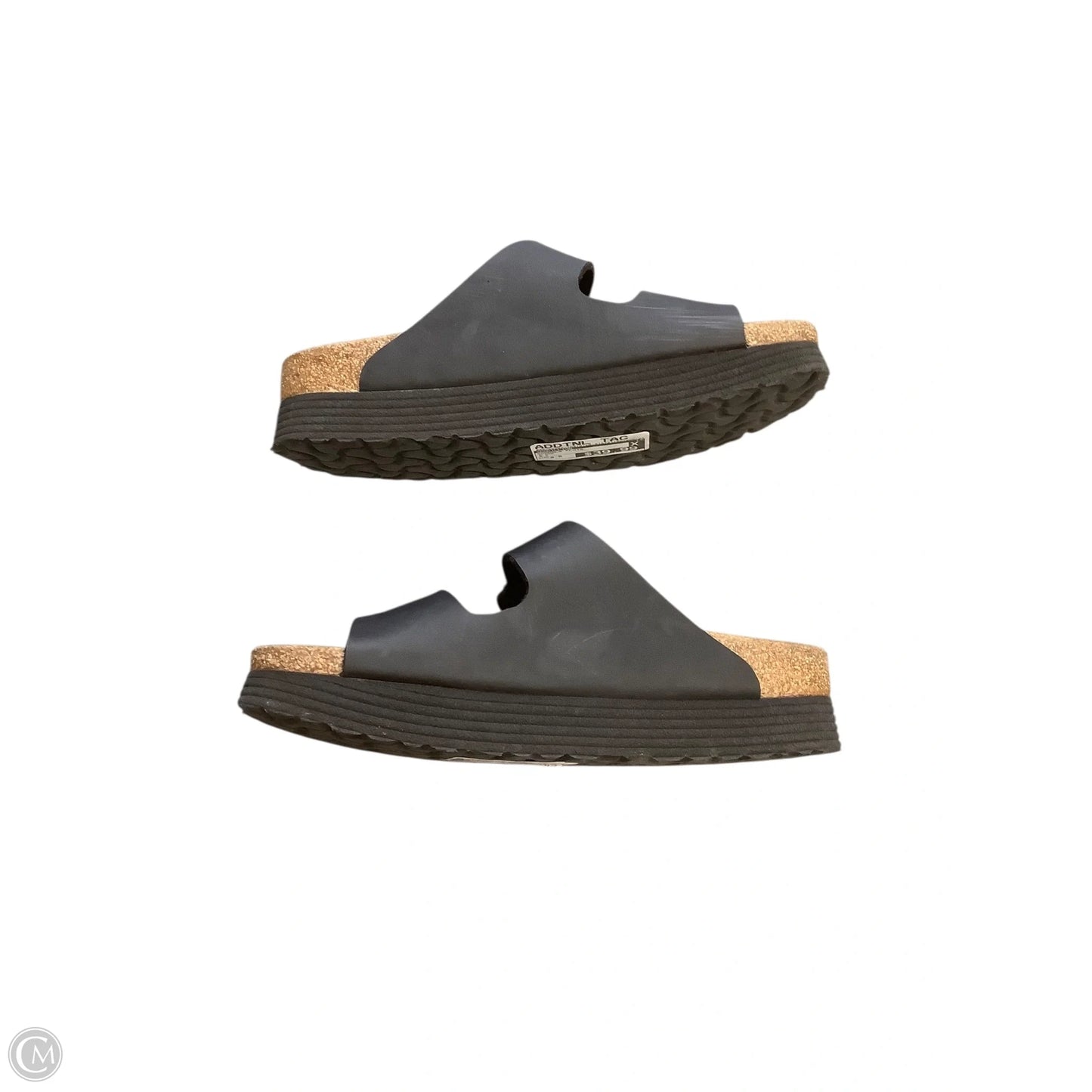 Sandals Flats By Papillion In Black, Size: 8.5